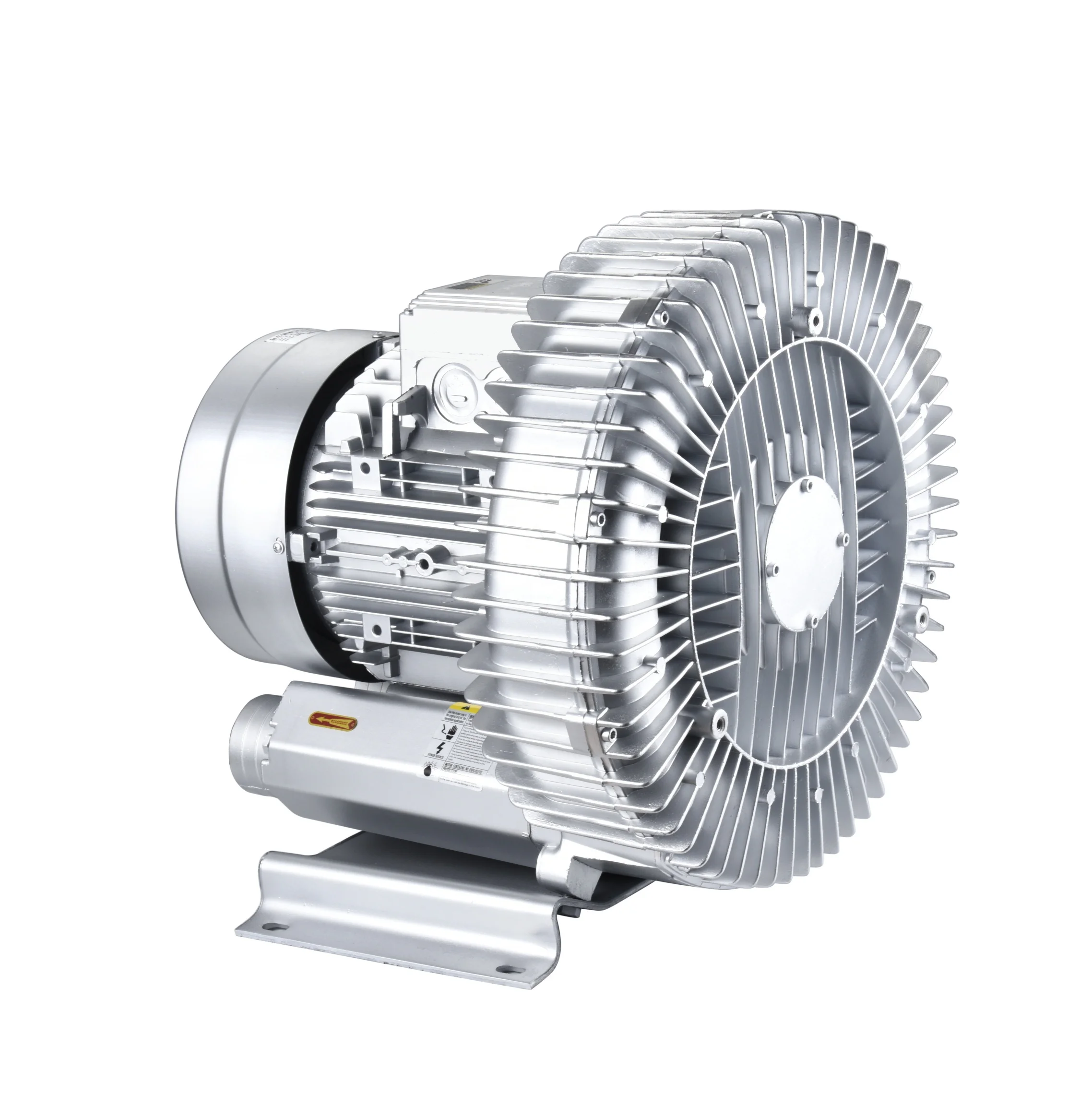 5.5KW Single Stage Side Channel Air Blower air blower for aquaculture , Air Ring Blower