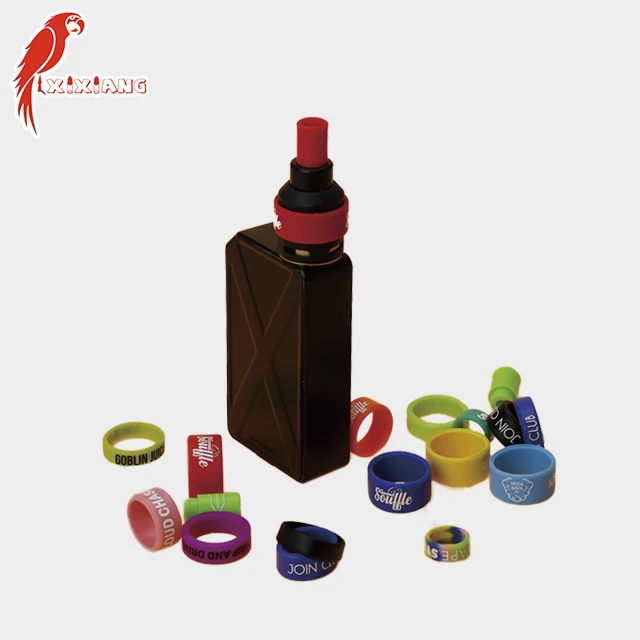 
Sailing Wholesale Ecig Silicone Beauty Rings Vape Band Customized Fast Delivery 