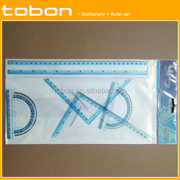 Math set square protractor Geometric ruler