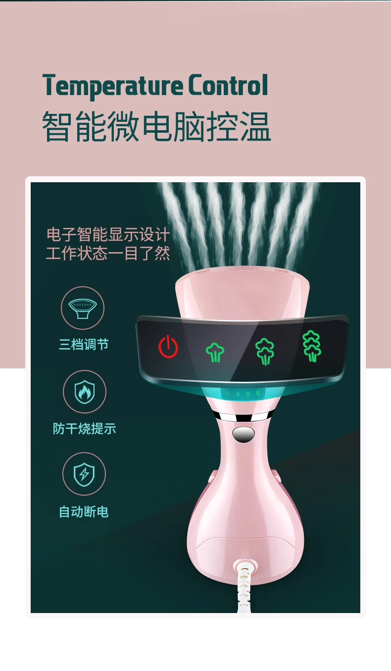 Умный Портативный нагревательный элемент, паровой утюг, шланг, паровой отпариватель для одежды