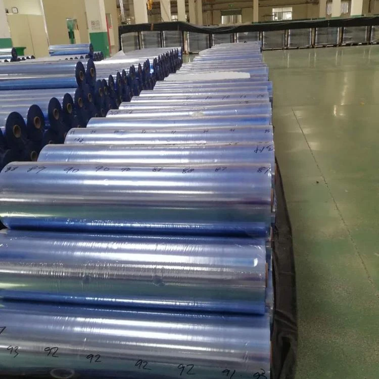 Wholesale PVC Film Super Clear Normal Clear pvc film for plastic bag material