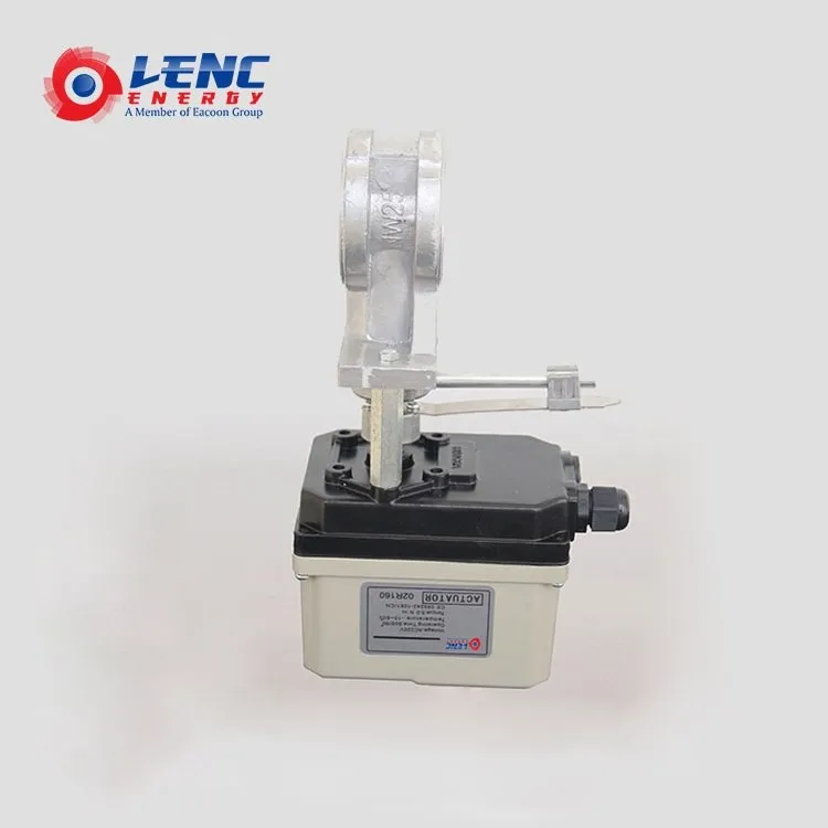 Высокопроизводительный Алюминиевый клапан-бабочка, используемый с электрическим приводом