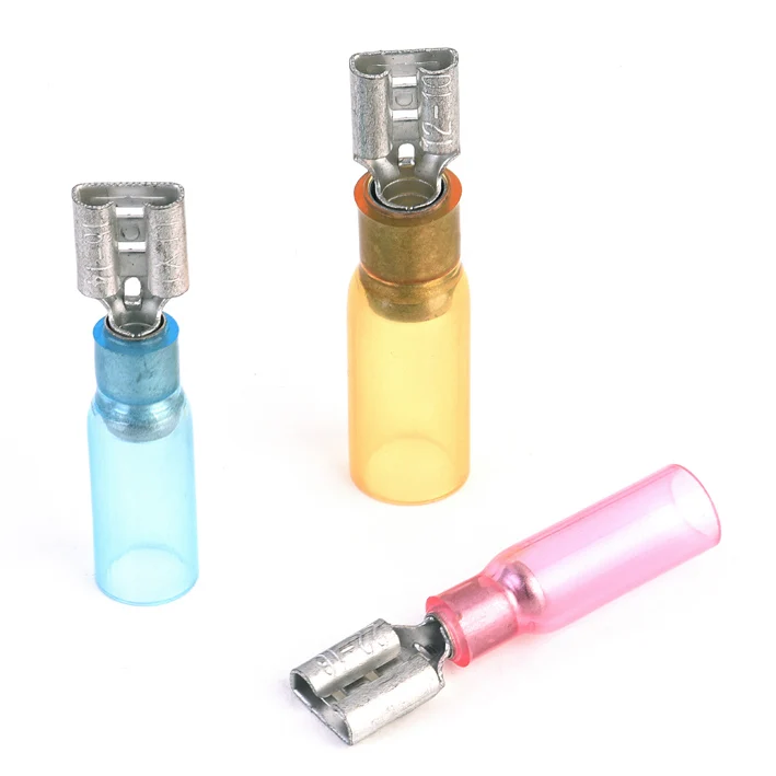 Нейлон термоусадочные push-на терминал (половина изолированных) (Easy-запись)