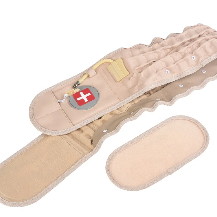 Декомпрессионный Поясничный ремень для снятия симптомов боли в спине Надувное устройство сцепления поясничного