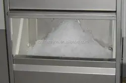 50kg CRUSHED FLAKE ICE MAKER FLAKE PRODUCE GRANULAR ICE USE FOR LABORATORY AND BAR