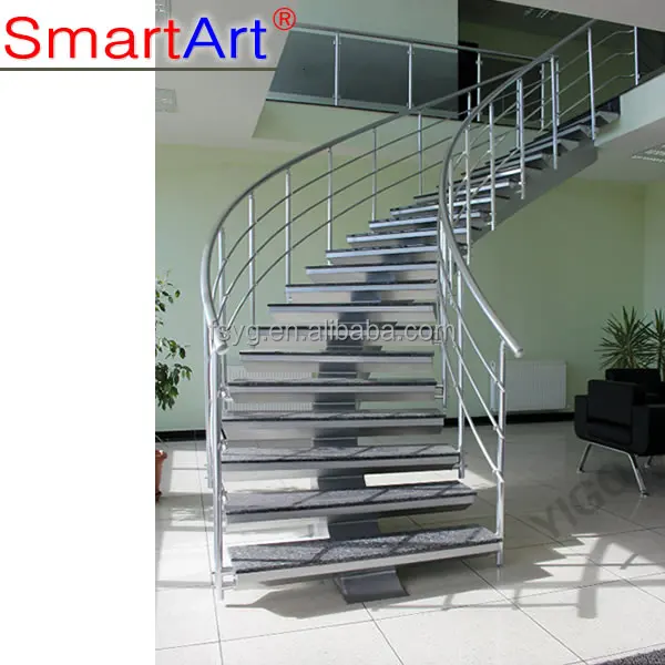 
Modular Curved Steel Stair 