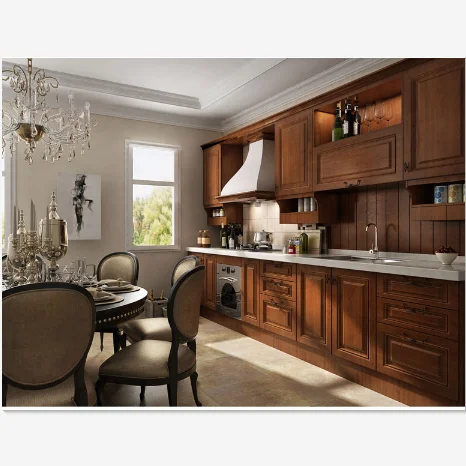 Кухонный шкаф из Таиланда, древесины дуба, клена, вишни