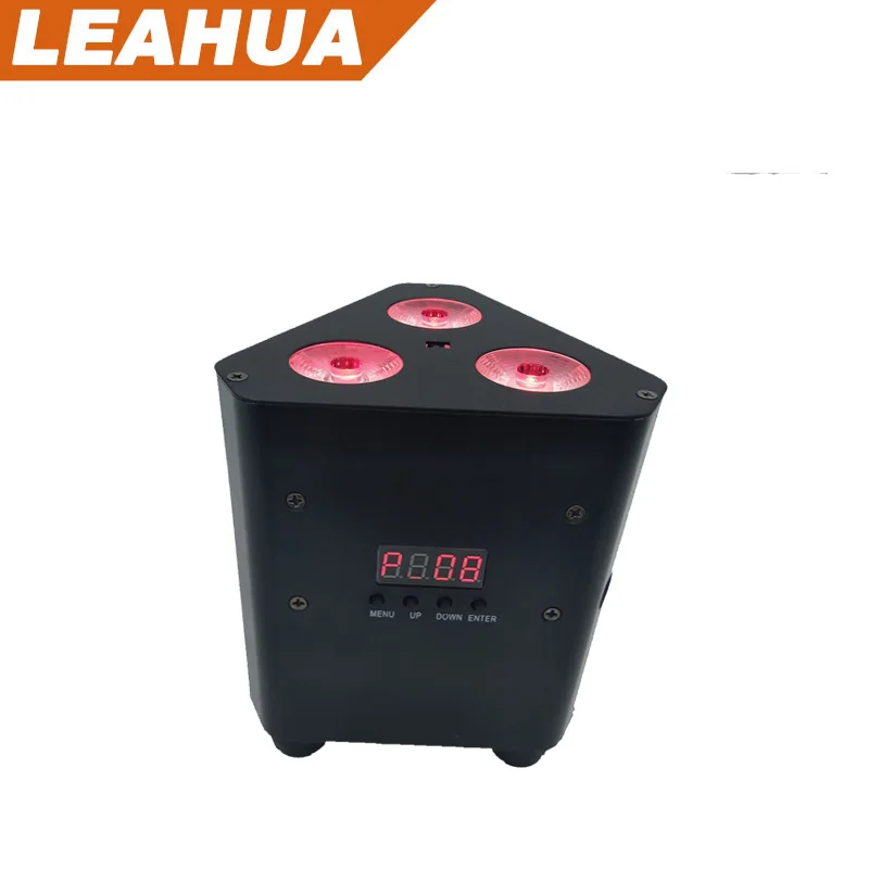  Горячая Распродажа 3x10 Вт rgb 3 в 1 светодиодный сценический светильник DMX вечеринка dmx 512 с питанием от батареи мини-светильник par can dj оборудование