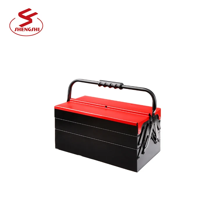 2019 professional OEM/ODM custom LOGO metal tool box for portable toolbox