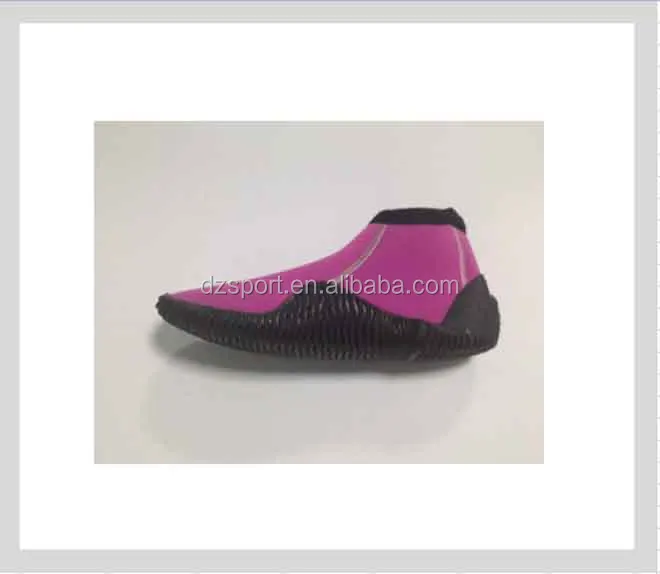 Professional Vulcanized Neoprene rubber boots Neoprene scuba diving boots