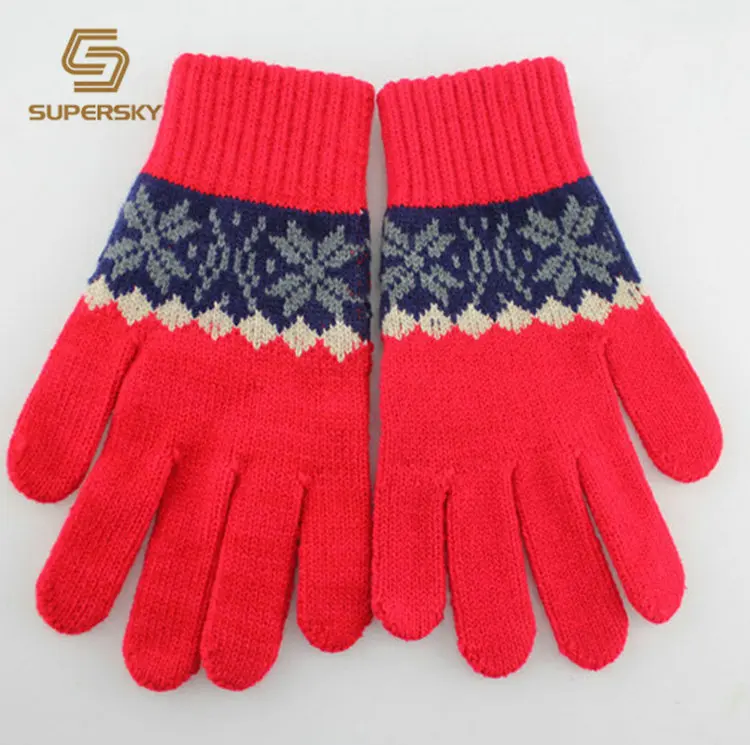 Customized hot sale good quality winter warm fashion gloves