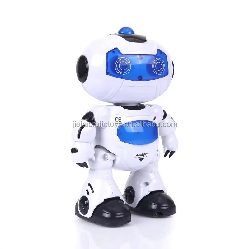 Radio control robot dancing toys with music and light,Automatic demonstration function