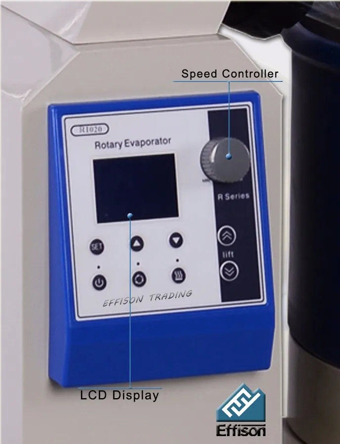 Effison оборудование для вакуумной дестиляции 20 л большой роторный