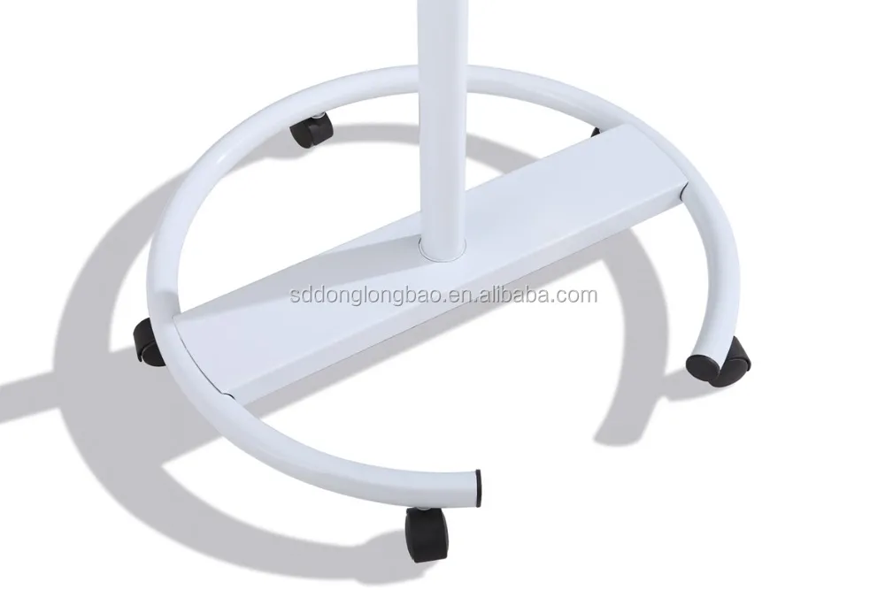 Стенд с зажимом для бумаги доска с подставкой с электронным блокнотом круглый основе медицинская передижная многофункциональная кровать, регулируемая по высоте BW-VB