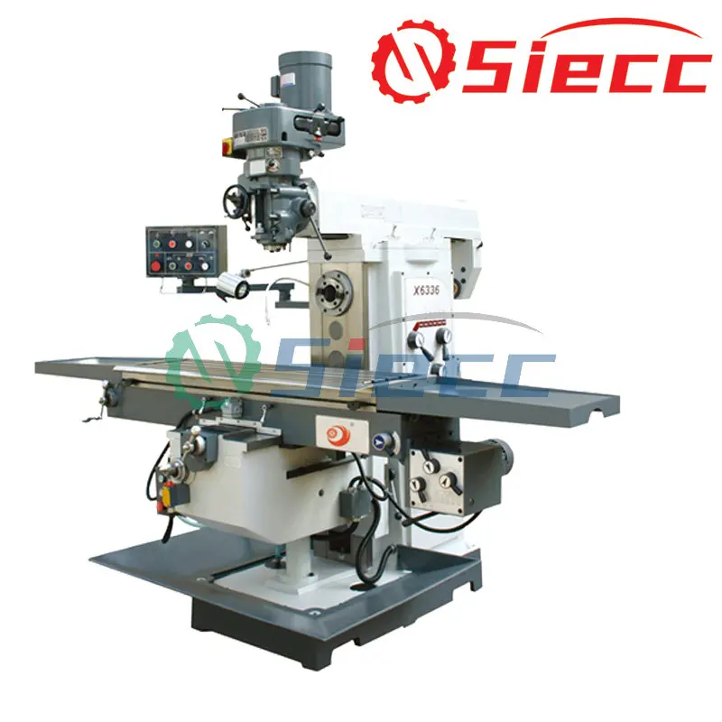 mini milling machine fresadora turret milling machine X6336