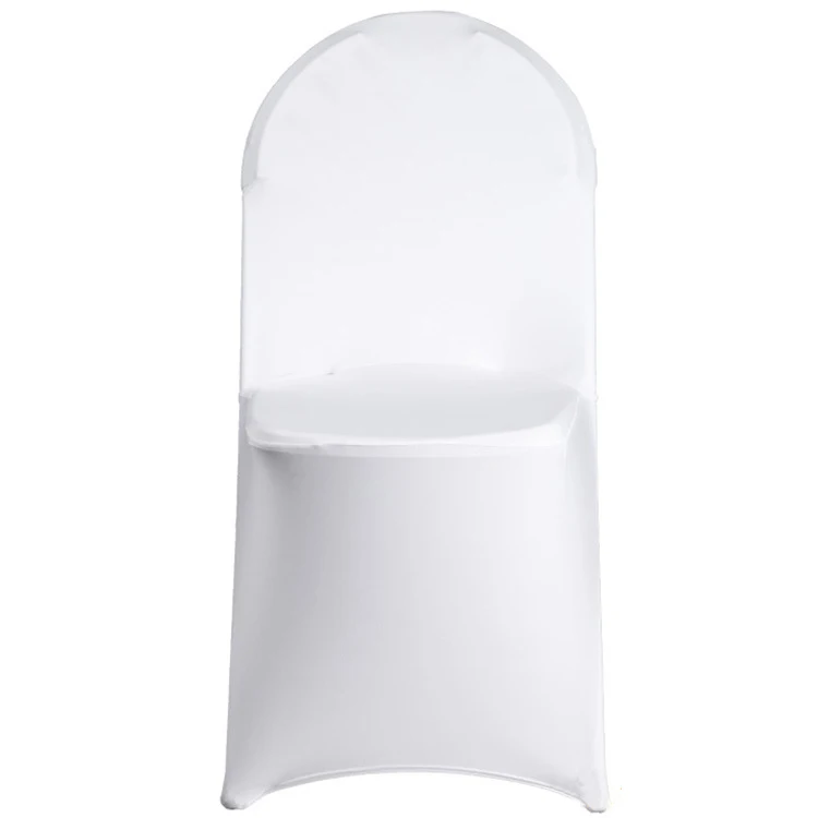 YRYIE дешевые эластичные универсальные эластичные белые складные чехлы из спандекса для стульев свадебное украшение