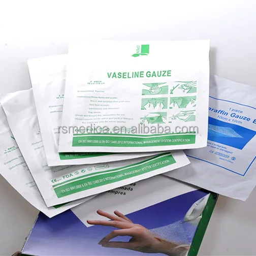 
Hot Selling Medical high absorbency 100% bleached cotton gauze swab pad 