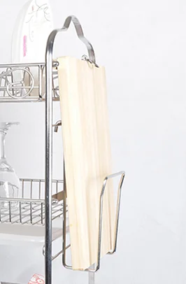 September Purchasing Festival Large capacity kitchen plate dish drying rack / metal stainless steel 3 tier dish drainer rack