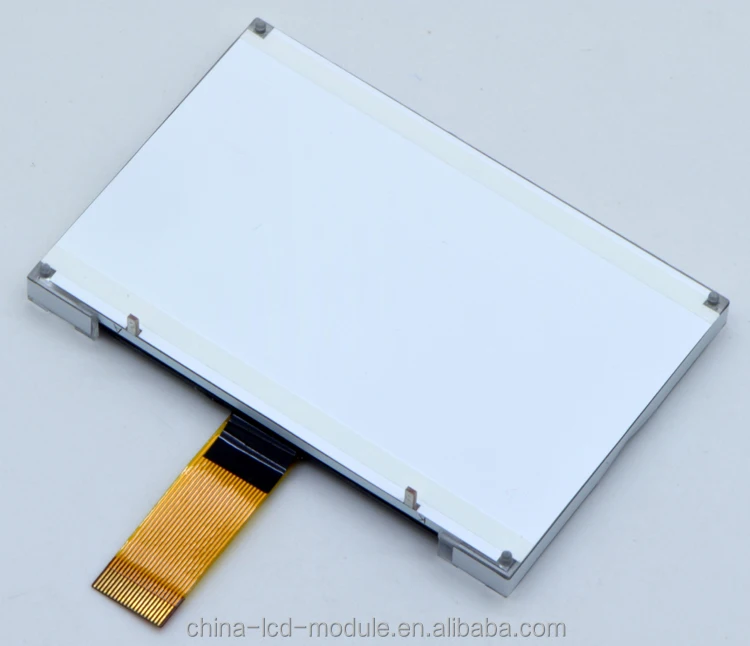 3 inch serial 128X64 Monochrome lcd panel JHD12864-G45BSW-G