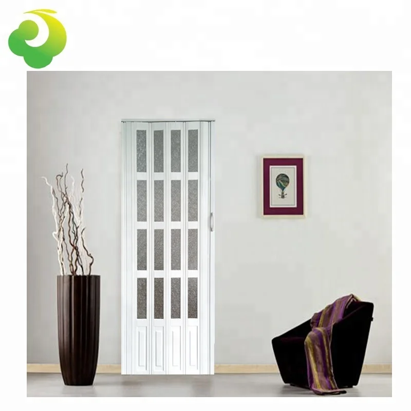Noise reduction and sound insulation pvc accordion door