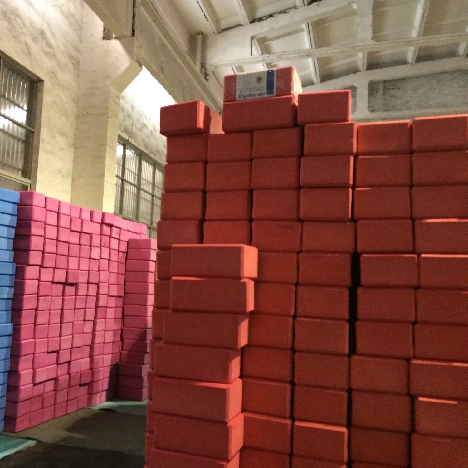 present by iyogasports high density foam yoga block both 3 inches and 4 inches foam yoga brick