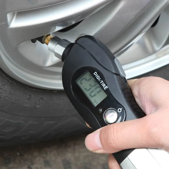 
Tools Genie 9 in 1 Digital Tire Pressure Gauge, Best for Trucks, Cars, and Bikes. Great for Emergencies with 9 tools 