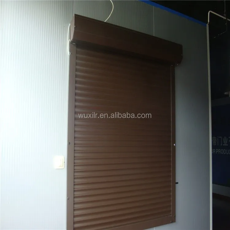 Automatic High-speed Sound-proof Aluminum Rolling Shutters Insulation roller Blinds for Adornment