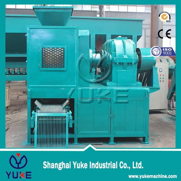 High efficiency coal briquette production line / charcoal briquette machine price/small briquette making machine
