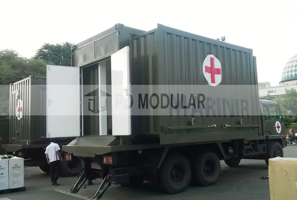 Portable container hospital prefab mobile clinic for sale