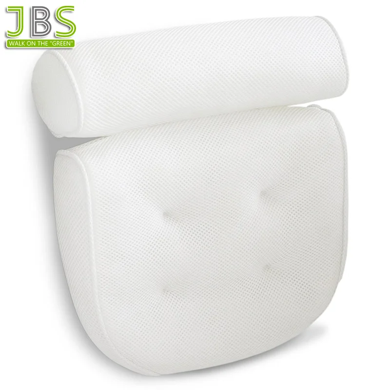
Anti-Bacterial Durable Bath Tub Pillow Fits Any Tub and Sticks 