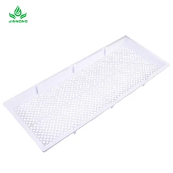 Black PP seedling growth tray layer sprouts plastic seedling tray
