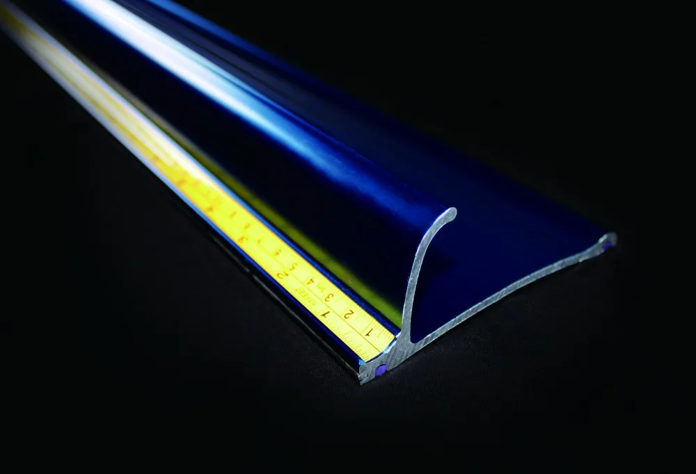 Aluminum Wider safety cutting ruler for advertising materials/Safety cutter/Straight ruler/Ruler