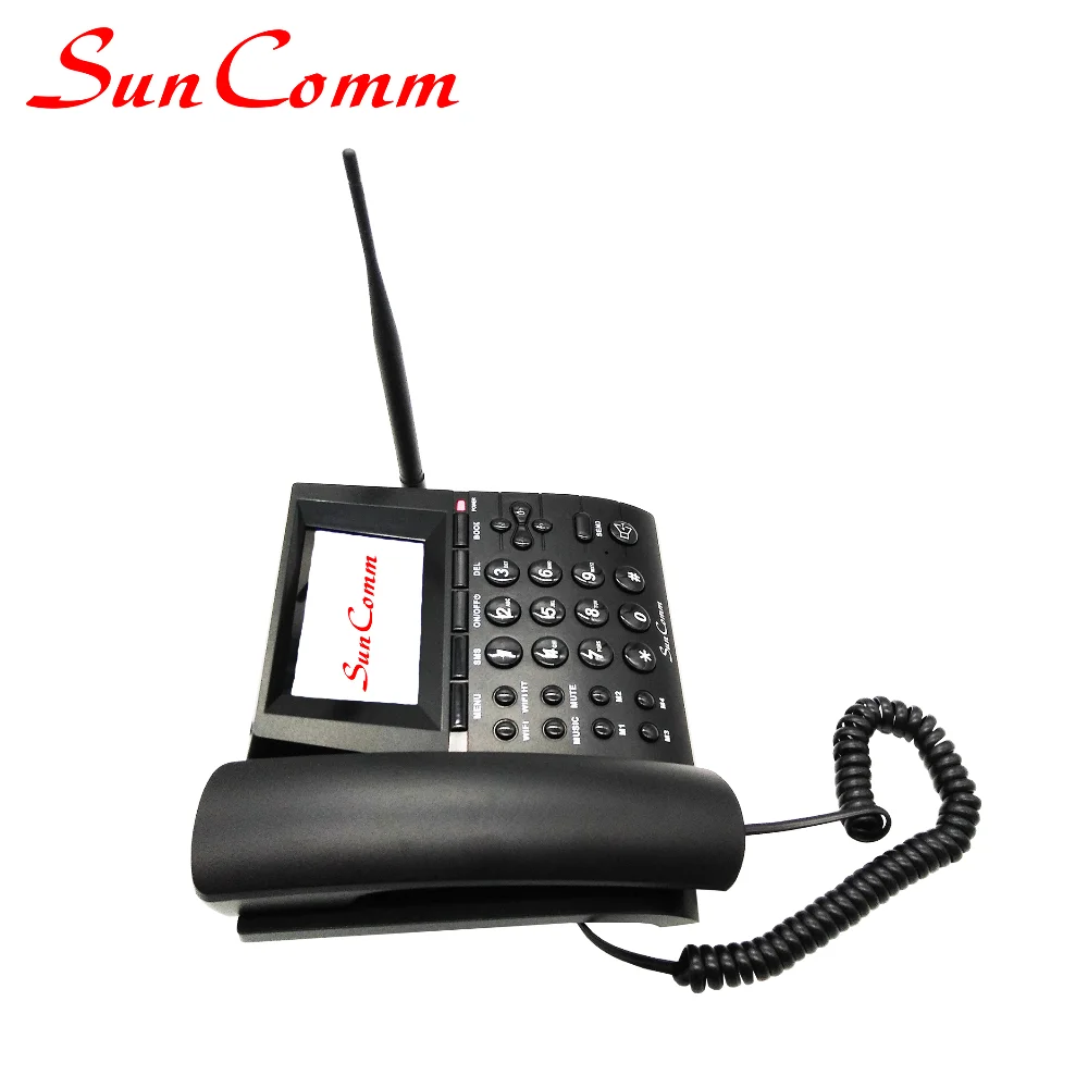 SC-9049-4GP SIM Card 4G LTE Wireless Desk Phone big button