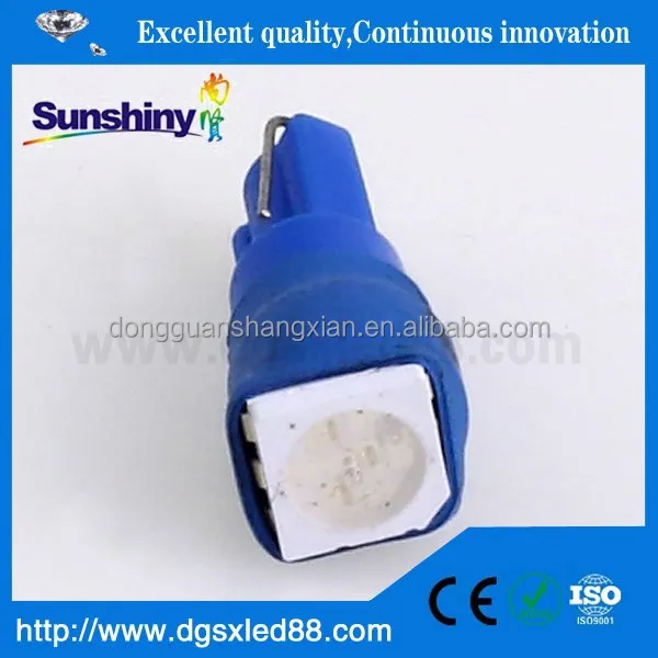 New autoled light bulb 12V 1.5W t5 high power LED car headlight