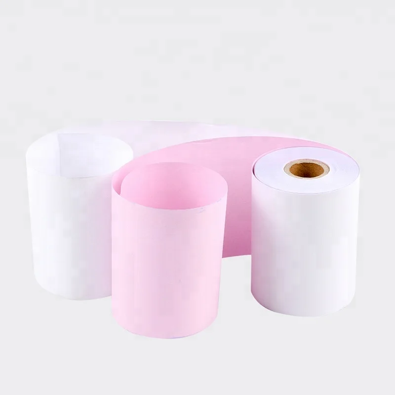 
Cash Register Roll Colour NCR Paper Rolls for Sale Paper Roll Price Cashier Paper Free 100%wood Pulp Good Price&quality YULU 