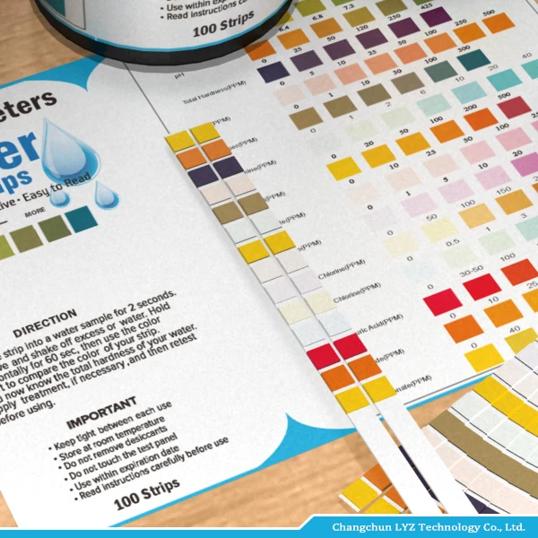 14 in 1 water quality test strips