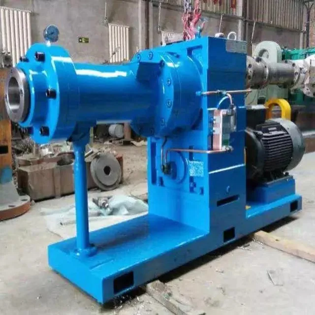
single screw extruder rubber hose profile extruding machine 