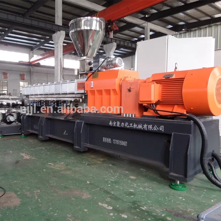 SHJ-75 twin screw polymer extruder