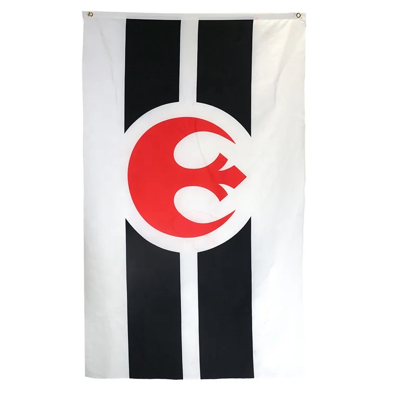 
Customized Digital Printing Star Cheap Price Wars Flag 