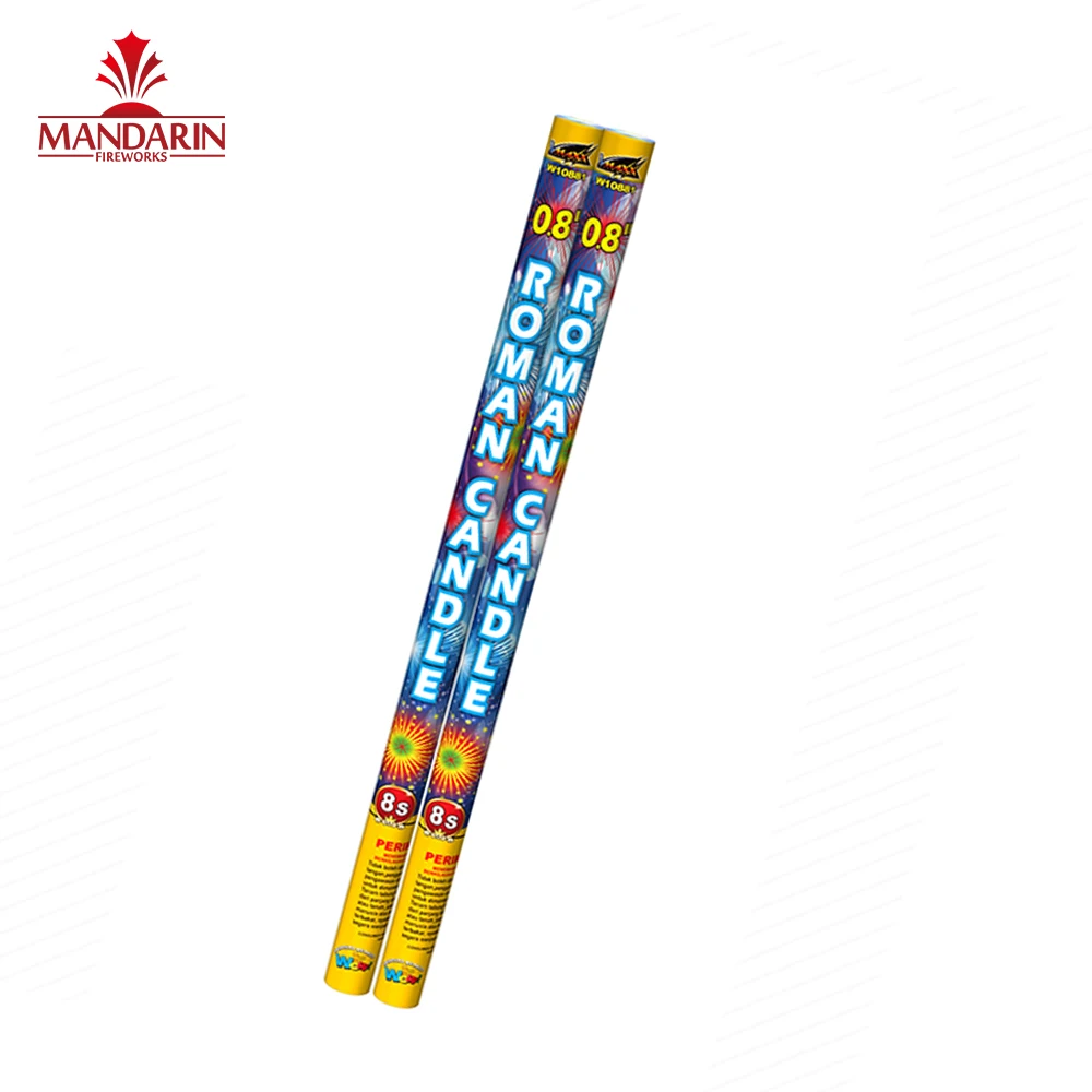 Праздничные фейерверки с волшебными шариками 0,8 дюйма 8s, многоразмерная ручная римская свеча, экологически чистый фейерверк