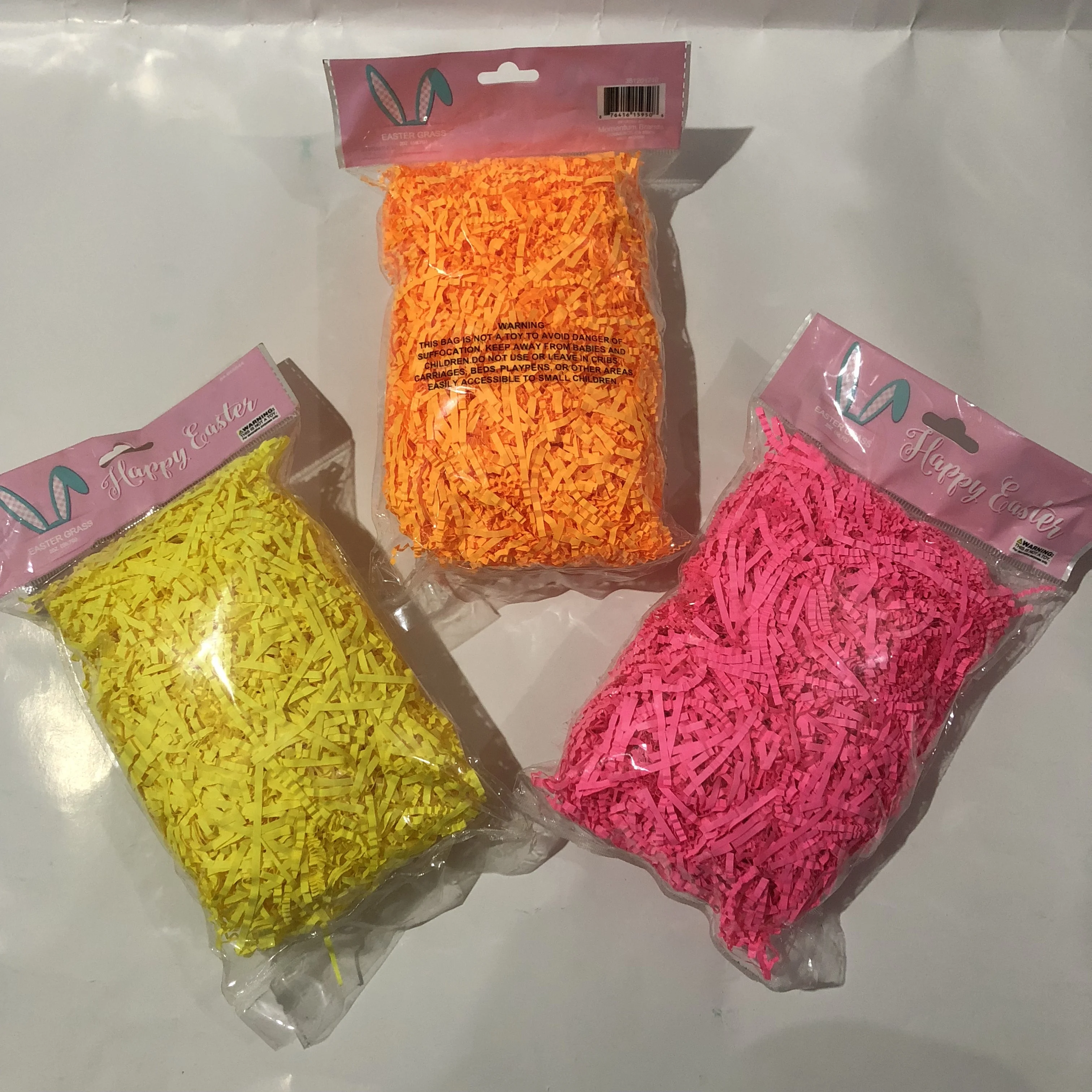 
Crinkle shred paper for boxes and basket filling 