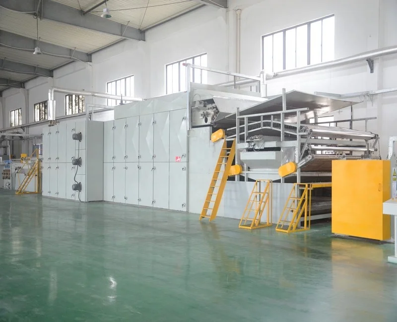 micro polyester fiber thermal bond wadding machine for quilt filling