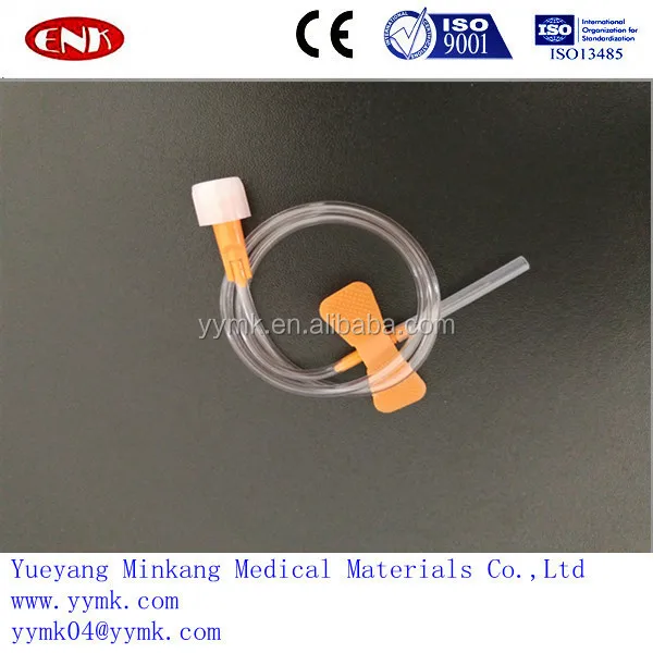 16G, 23G, 25G,27G butterfly needle with luer adapter