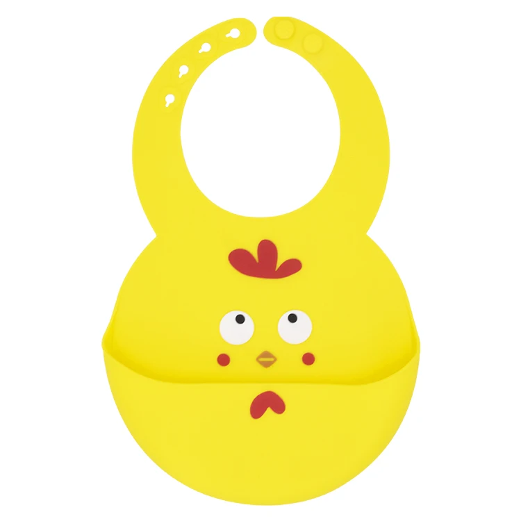 
Soft Silicone Easy Clean Waterproof Baby bibs 
