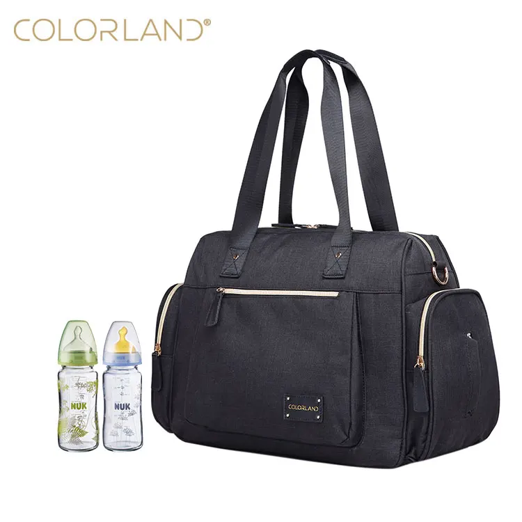 New Design Tote Shoulder Bag Queena Canvas luxury Baby Changing Bag