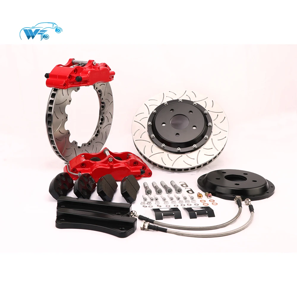 Колесо 17rim, хорошее качество, алюминиевый кованый легкий WT5200 4 поршневой гоночный большой тормозной комплект, автозапчасти для Mitsubishi