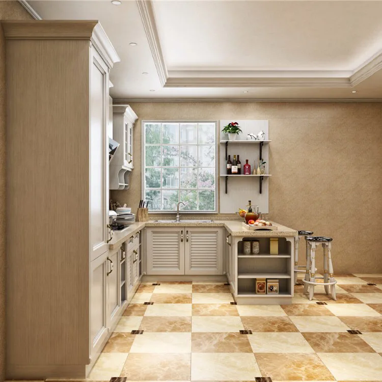 easy installed economic kitchen cabinet