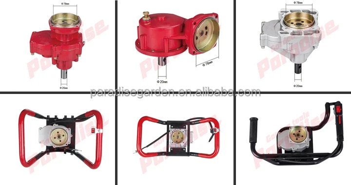 52CC 44F-5 Heavy duty Ground Earth Auger Drill with with 150mm metal blade