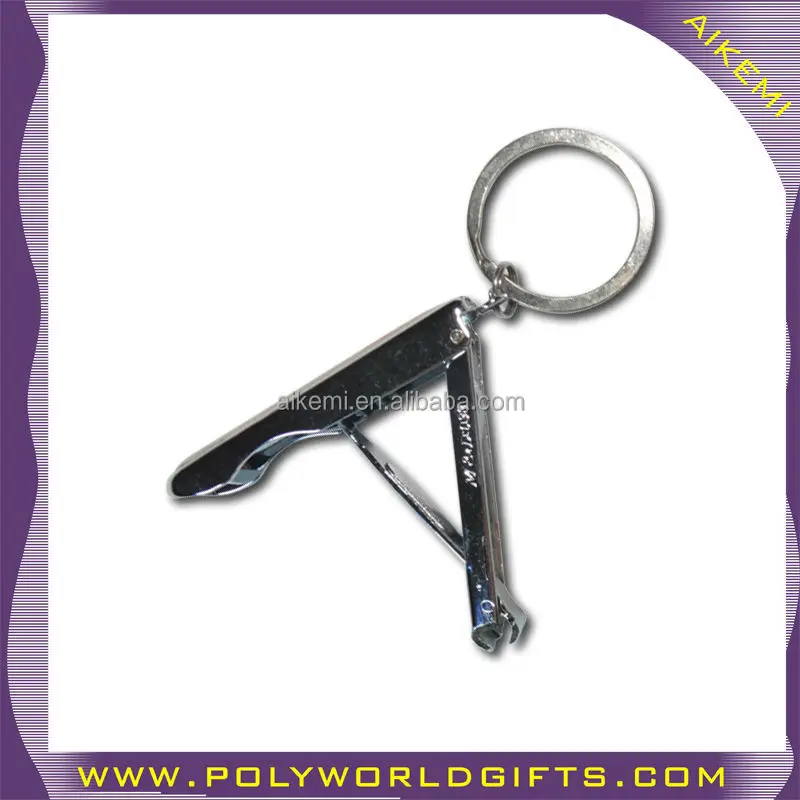 top quality country name custom laser metal nail cutter key chain,metal nail cutter,alloy metal nail cutter souvenir