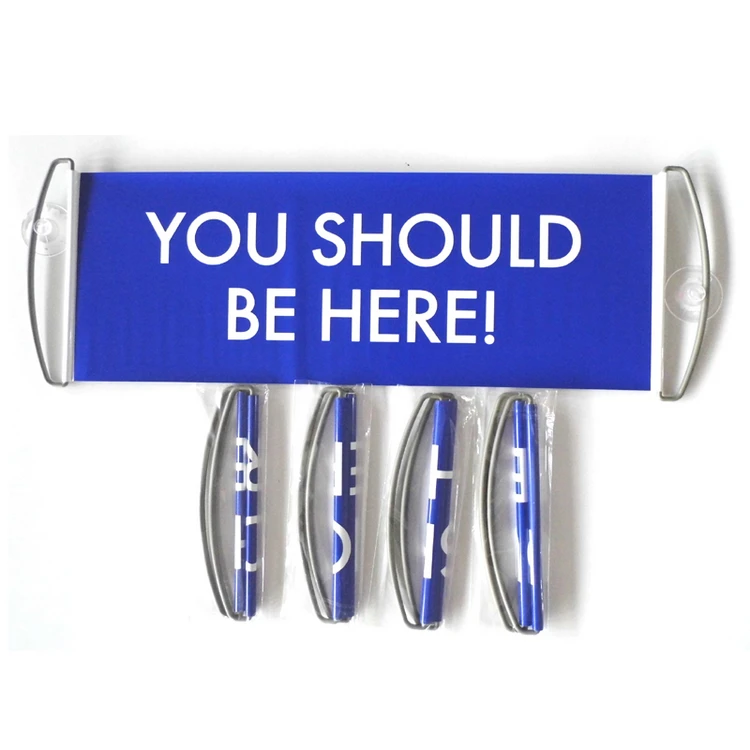 Hand-Held Scrolling Hand Roll Up Banner